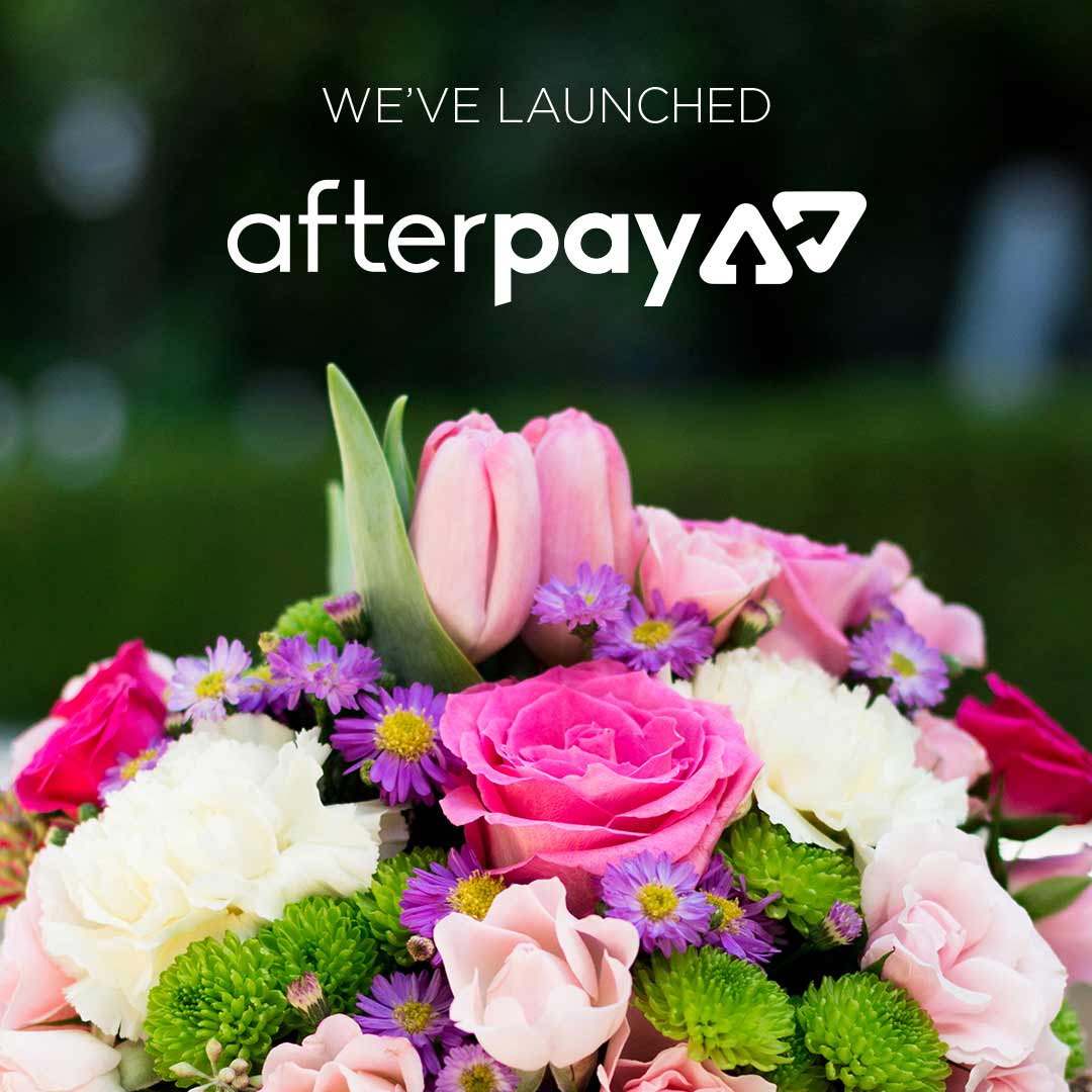 afterpay flowers with petals
